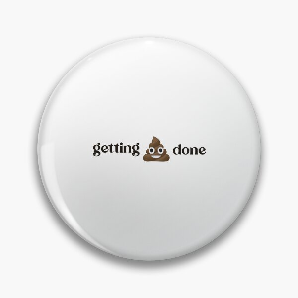 Item preview, Getting Sht Done - Funny Productivity Emoji designed and sold by Baudtmann.