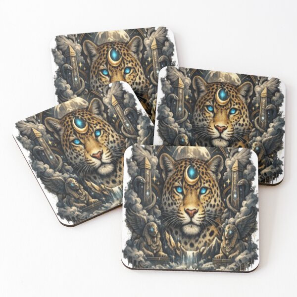 Item preview, Mystical Leopard with Celestial Elements designed and sold by Gazo freeze  ★★★★★.