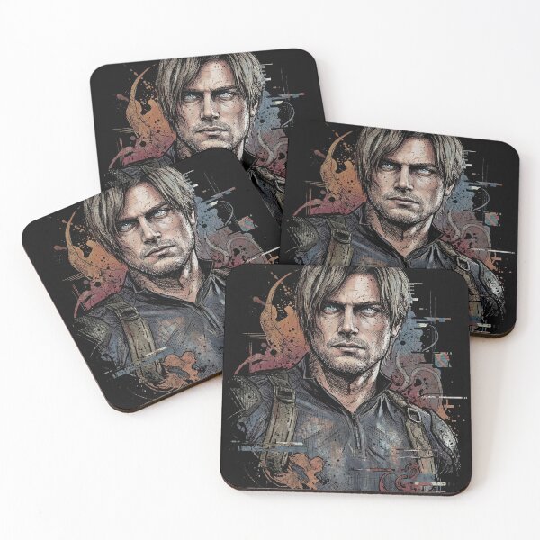 Item preview, Leon Kennedy Resident Evil Requiem Gravelly Voice Fighter Art designed and sold by Senpaiwaves.