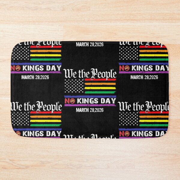Item preview, We The People No Kings Day March 28 2026 LGBT Pride American Flag designed and sold by RDGNR.