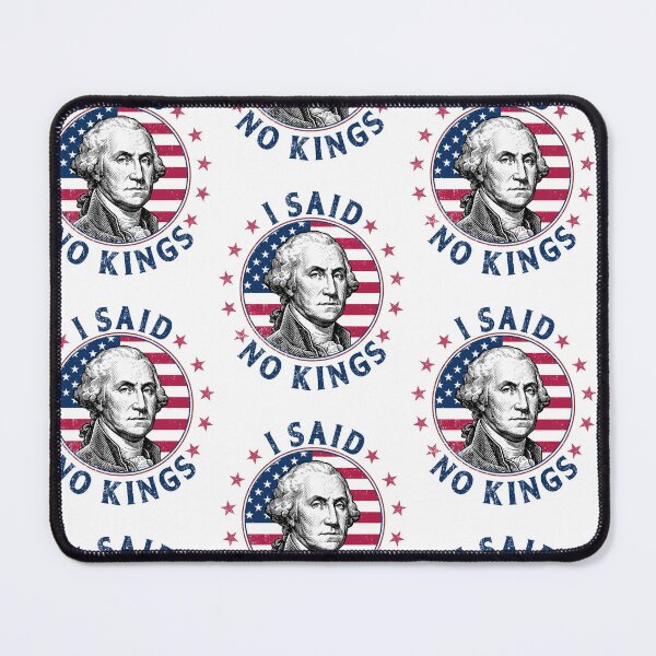 Item preview, I Said No Kings George Washington Patriotic Protest designed and sold by RDGNR.
