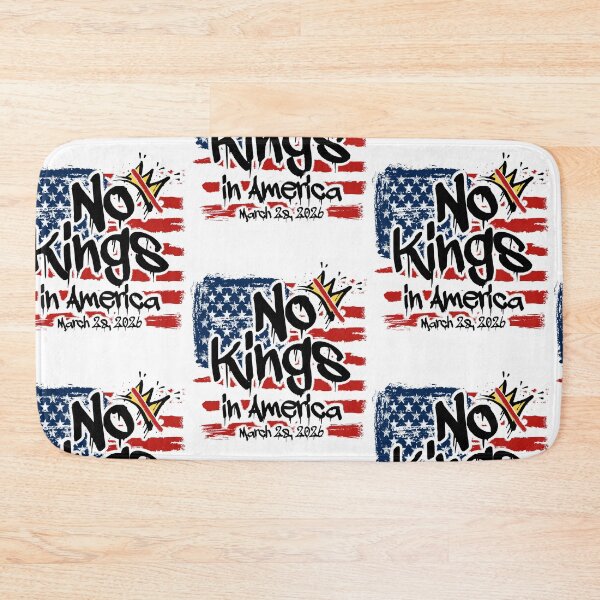 Item preview, No Kings In America March 28 2026 No Crown USA American Flag designed and sold by RDGNR.