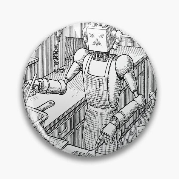 Item preview, robot designed and sold by Sketch-Studio2.
