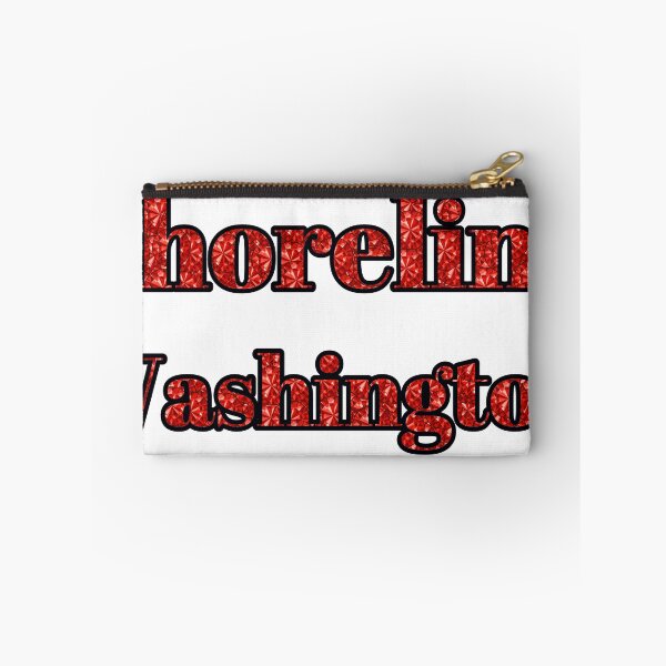 Item preview, Shoreline Washington City Name With Red Rhinestone designed and sold by TheIconSmith.