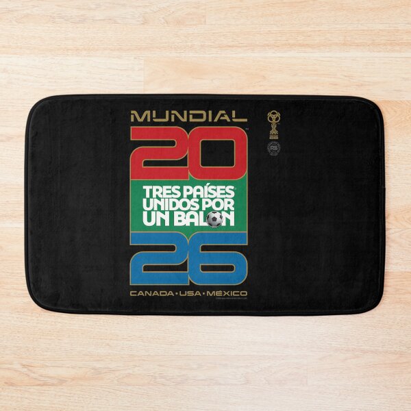 Item preview, Mundial 26 Three Nations United By A Soccer Ball. Unidos Por Un Baln - World Cup  designed and sold by elgazzarstore.
