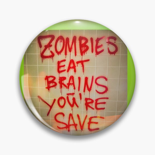 Item preview, ZOMBIES EAT BRAINS; YOU'RE SAVE designed and sold by Ruhrpottpicture.