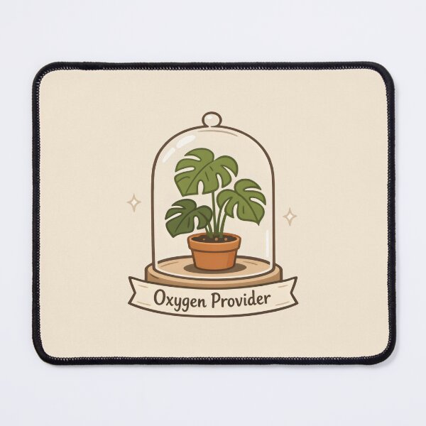 Item preview, Oxygen Provider Monstera Botanical Minimalist Plant Lover designed and sold by SplashTastic.