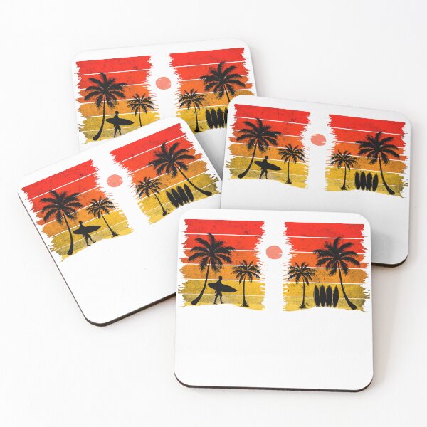 Item preview, Vintage Surfing Retro Surf Style Palm Tree Silhouette designed and sold by CF_VintageDesign.