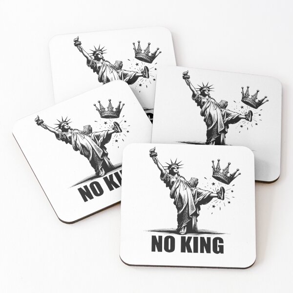 Item preview, No Kings Statue Liberty Anti Oligarchy Anti Trump designed and sold by RDGNR.