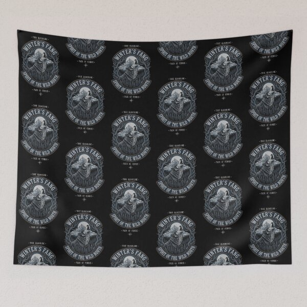 Item preview, Winter’s Fang: Wild North Emblem designed and sold by Dogandesighn.