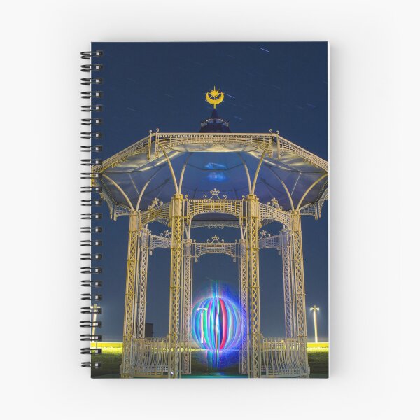Item preview, Cosmic Light-Painted Bandstand: Celestial Night Scene designed and sold by AndrewPHayward.