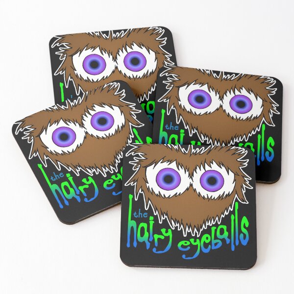 Item preview, Hairy Eyeballs - Rock Band Logo Light Letters designed and sold by Dinustore.