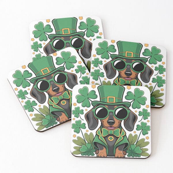 Item preview, Funny Dachsund St. Patrick's Day T-Shirt designed and sold by teemsa.