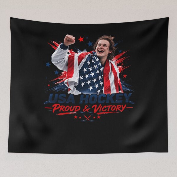 Item preview, Jack Hughes Usa Hockey designed and sold by Prima Taftajani.