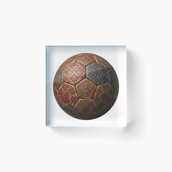 Item preview, Vintage 2026 World Cup Ball – Artistic Design USA, Canada & Mexico designed and sold by droidtech.