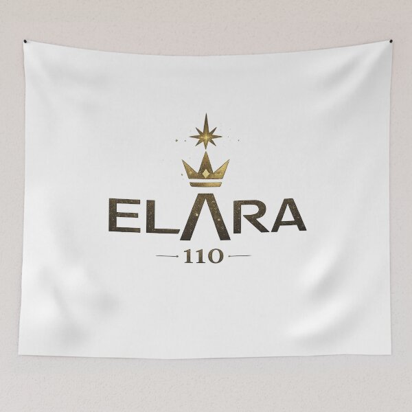 Item preview, ELARA 110 – Cosmic Crown Star Design | Gold Universe symbol designed and sold by Sascha-Heiko.