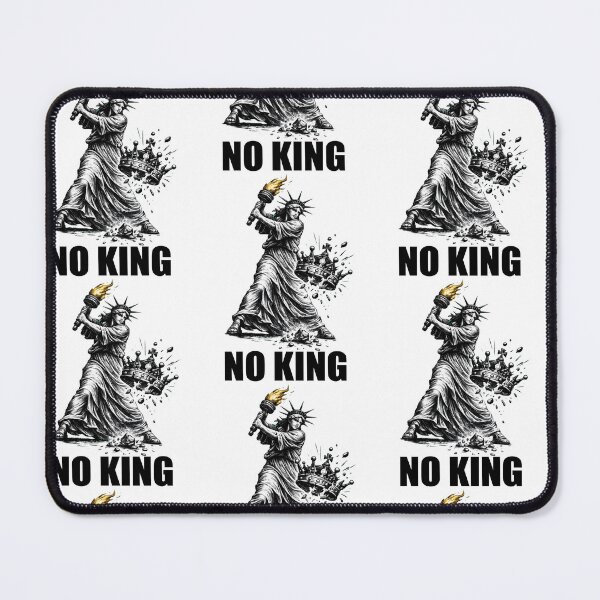 Item preview, No Kings Liberty Pro Democracy Resistance Anti-Trump Political Protest designed and sold by RDGNR.