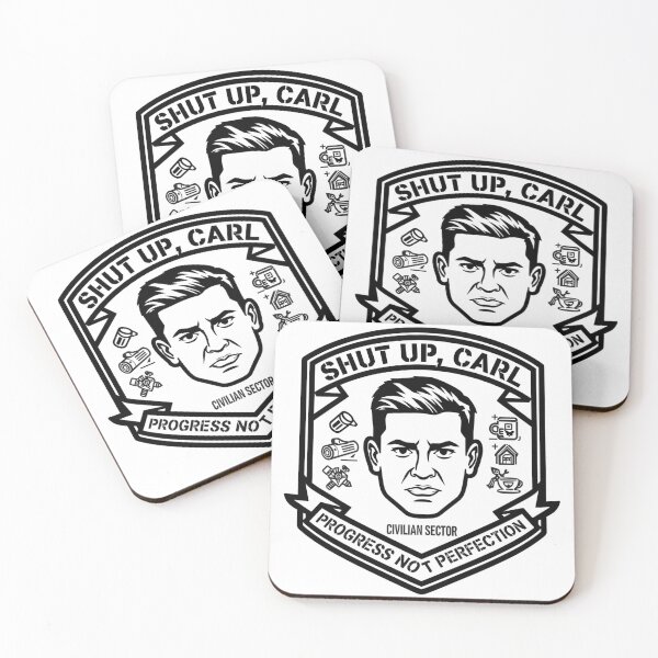 Item preview, Shut Up Carl Military Patch Suburban Warfare Badge designed and sold by GeoWhimsy Studio.