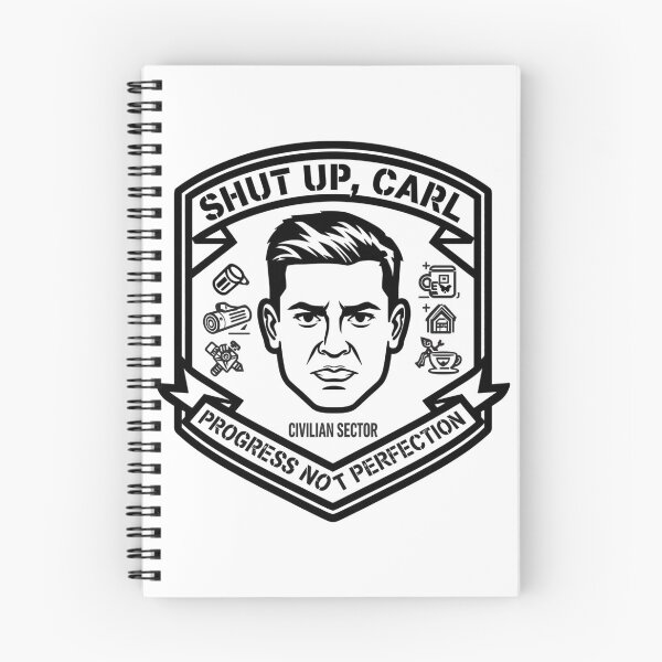 Item preview, Shut Up Carl Military Patch Suburban Warfare Badge designed and sold by GeoWhimsy Studio.