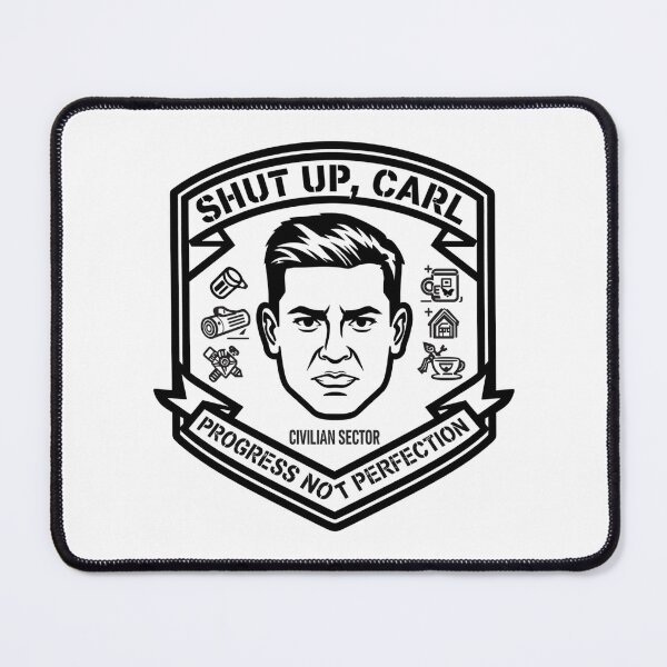 Item preview, Shut Up Carl Military Patch Suburban Warfare Badge designed and sold by GeoWhimsy Studio.