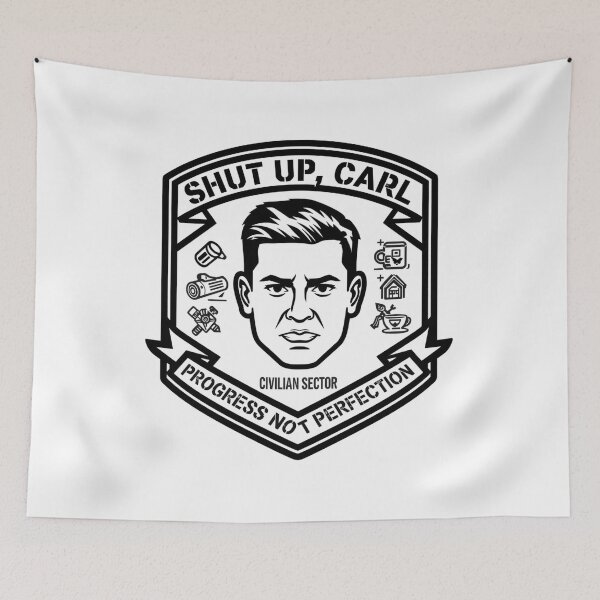 Item preview, Shut Up Carl Military Patch Suburban Warfare Badge designed and sold by GeoWhimsy Studio.
