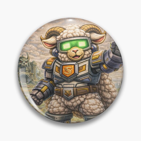Item preview, Ram-Droid, Helper to the Flocks | Sheep-Man Sheepism Parody designed and sold by Thpoar.