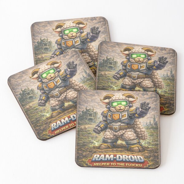 Item preview, Ram-Droid, Helper to the Flocks | Sheep-Man Sheepism Parody designed and sold by Thpoar.