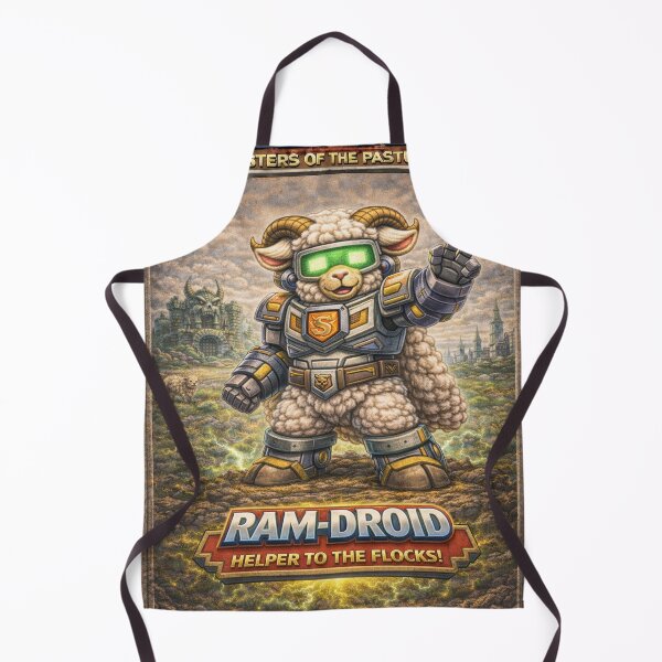 Item preview, Ram-Droid, Helper to the Flocks | Sheep-Man Sheepism Parody designed and sold by Thpoar.