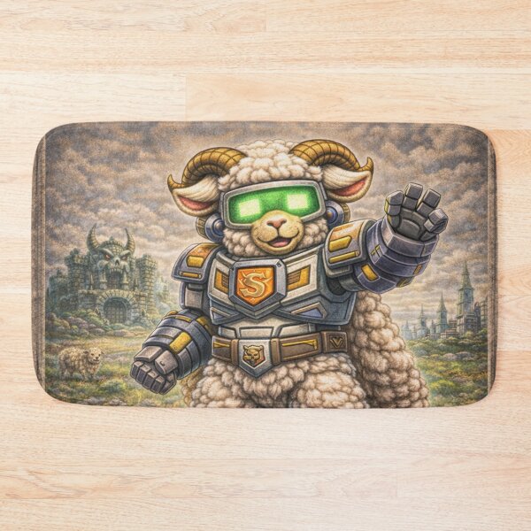 Item preview, Ram-Droid, Helper to the Flocks | Sheep-Man Sheepism Parody designed and sold by Thpoar.