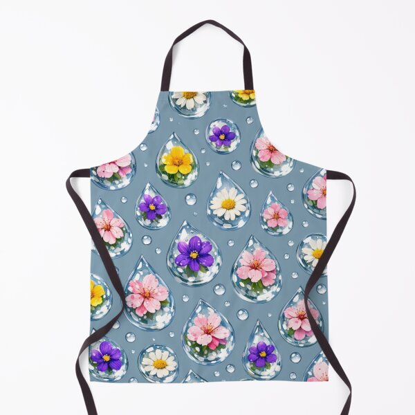 Item preview, flowers in raindrop designed and sold by Atelierby-Anita.