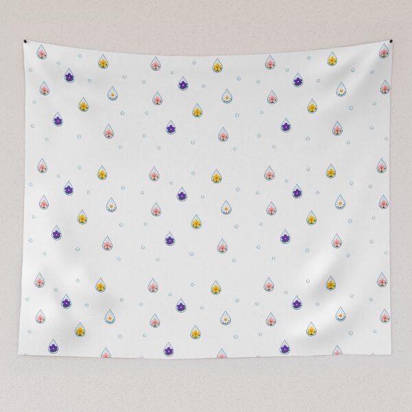 Item preview, flowers in raindrop designed and sold by Atelierby-Anita.