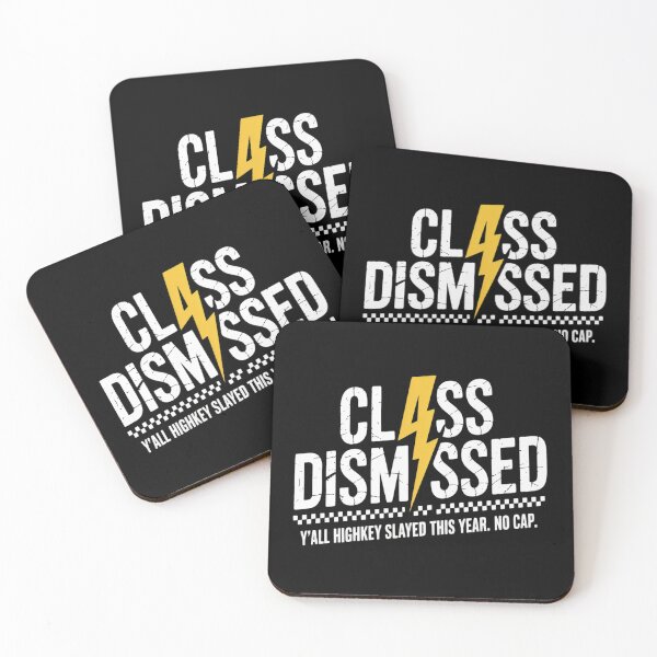 Item preview, Class Dismissed Teacher Yall Highkey Slayed This Year No Cap designed and sold by kakashinn.