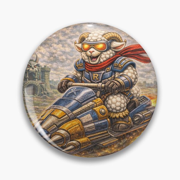 Item preview, Ramjet-Ram, Speedy Sheep Hero of the Skies | Sheep-Man Sheepism Parody designed and sold by Thpoar.