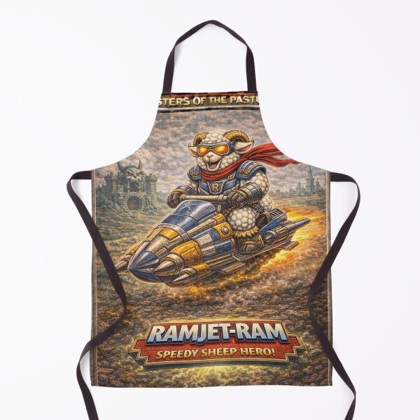 Item preview, Ramjet-Ram, Speedy Sheep Hero of the Skies | Sheep-Man Sheepism Parody designed and sold by Thpoar.