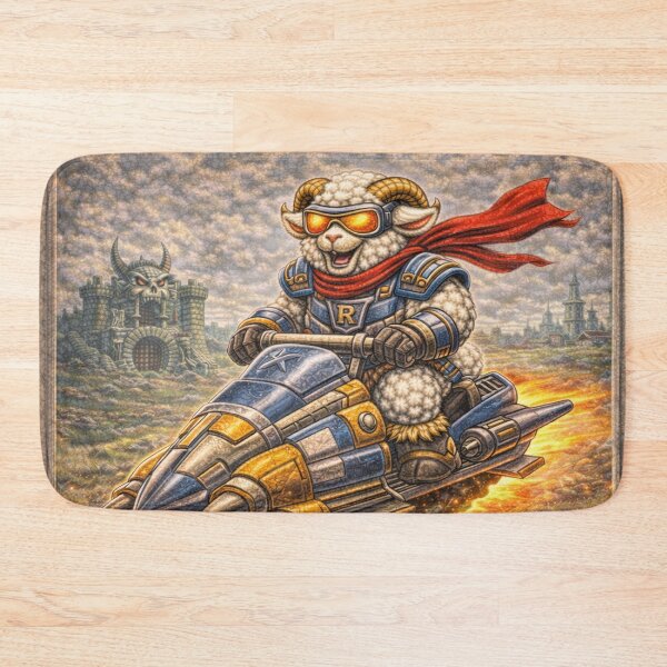 Item preview, Ramjet-Ram, Speedy Sheep Hero of the Skies | Sheep-Man Sheepism Parody designed and sold by Thpoar.
