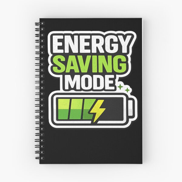 Item preview, Energy Saving Mode Funny Low Energy Introvert Sticker designed and sold by Timeless Junction.