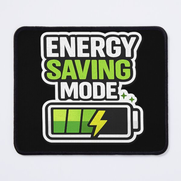 Item preview, Energy Saving Mode Funny Low Energy Introvert Sticker designed and sold by Timeless Junction.