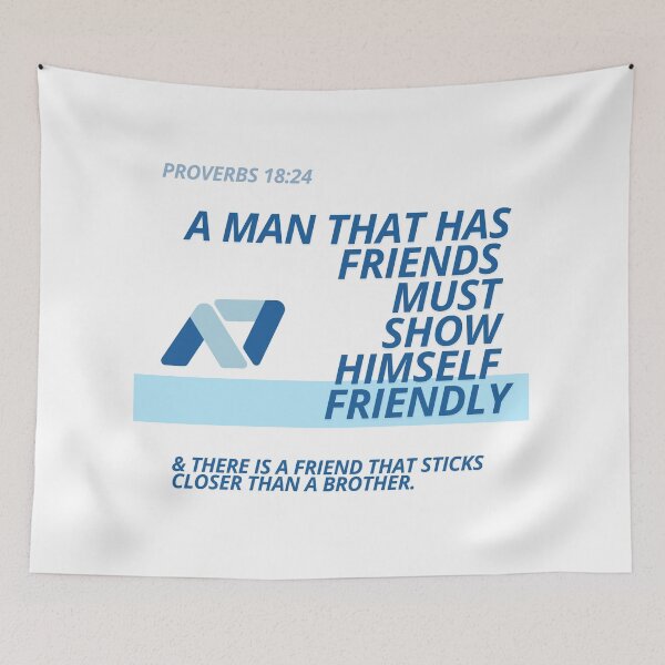 Item preview, Proverbs 18:24 designed and sold by Undonemadenew.