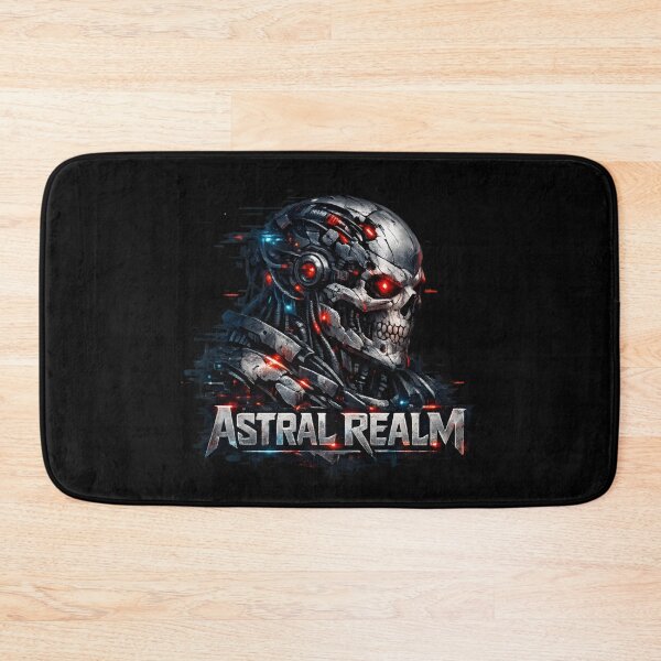 Item preview, Astral Realm Cyber Skull – Futuristic Robotic Skeleton designed and sold by SidTastic .