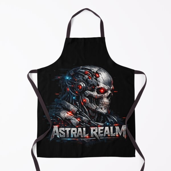 Item preview, Astral Realm Cyber Skull – Futuristic Robotic Skeleton designed and sold by SidTastic .