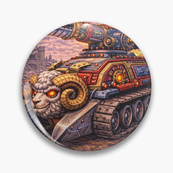 Item preview, Ram-Rover Tank, Toy Tank with Shear Cannon | Sheep-Man Sheepism Parody designed and sold by Thpoar.