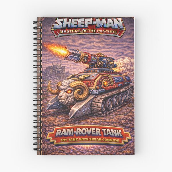Item preview, Ram-Rover Tank, Toy Tank with Shear Cannon | Sheep-Man Sheepism Parody designed and sold by Thpoar.