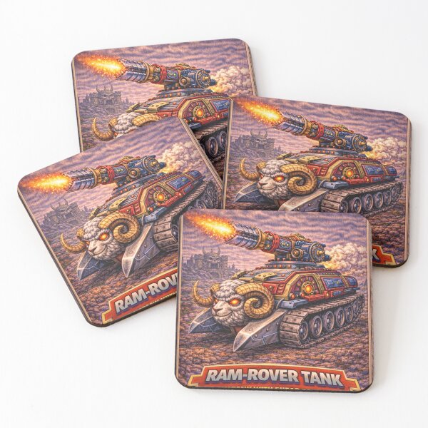 Item preview, Ram-Rover Tank, Toy Tank with Shear Cannon | Sheep-Man Sheepism Parody designed and sold by Thpoar.