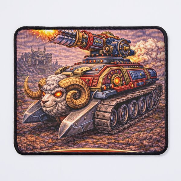 Item preview, Ram-Rover Tank, Toy Tank with Shear Cannon | Sheep-Man Sheepism Parody designed and sold by Thpoar.