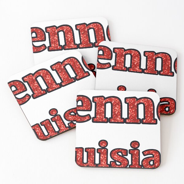 Item preview, Kenner Louisiana City Name With Red Rhinestone designed and sold by TheIconSmith.