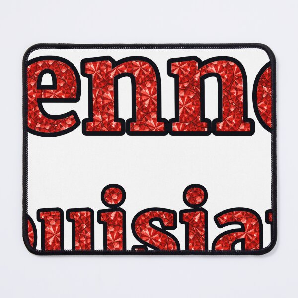 Item preview, Kenner Louisiana City Name With Red Rhinestone designed and sold by TheIconSmith.