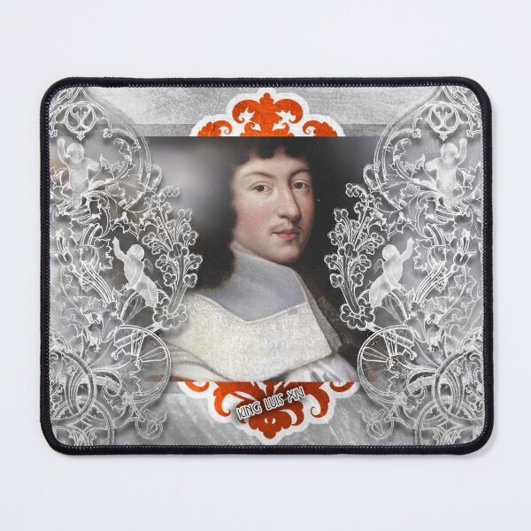 Item preview,  Louis XIV Portrait - The Sun King - Monarch of France (By ACCI) on Silver designed and sold by VanyssaGraphics.