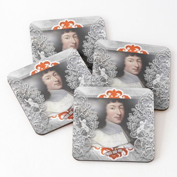 Item preview,  Louis XIV Portrait - The Sun King - Monarch of France (By ACCI) on Silver designed and sold by VanyssaGraphics.