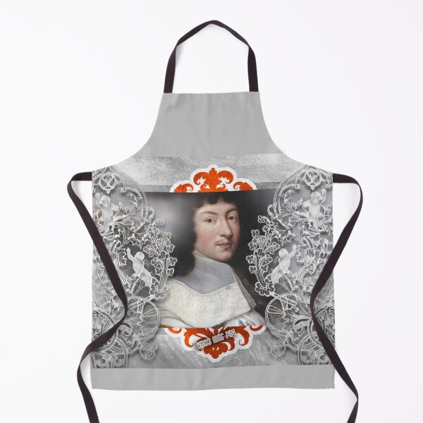 Item preview,  Louis XIV Portrait - The Sun King - Monarch of France (By ACCI) on Silver designed and sold by VanyssaGraphics.