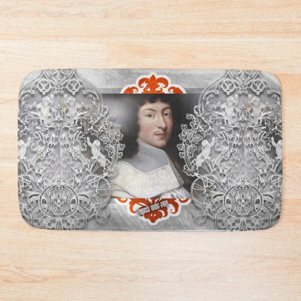 Item preview,  Louis XIV Portrait - The Sun King - Monarch of France (By ACCI) on Silver designed and sold by VanyssaGraphics.